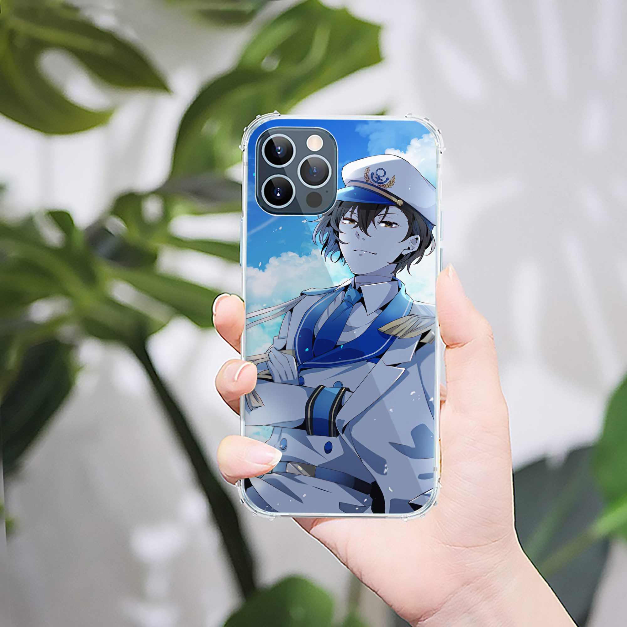 （画像用） 文豪ストレイドッグス Bungo Stray Dogs 【iPhone 12シリーズ対応】透明スマホケース（クリアソフトケース）